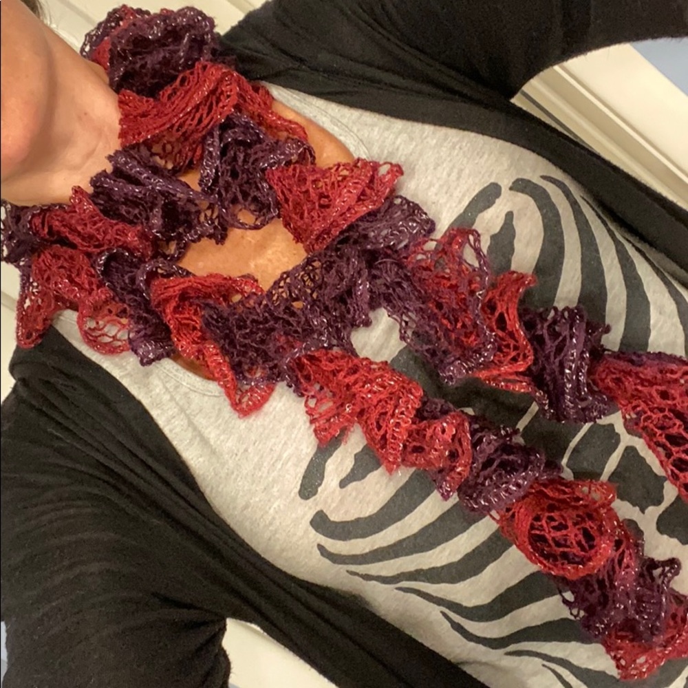Scarves, handmade